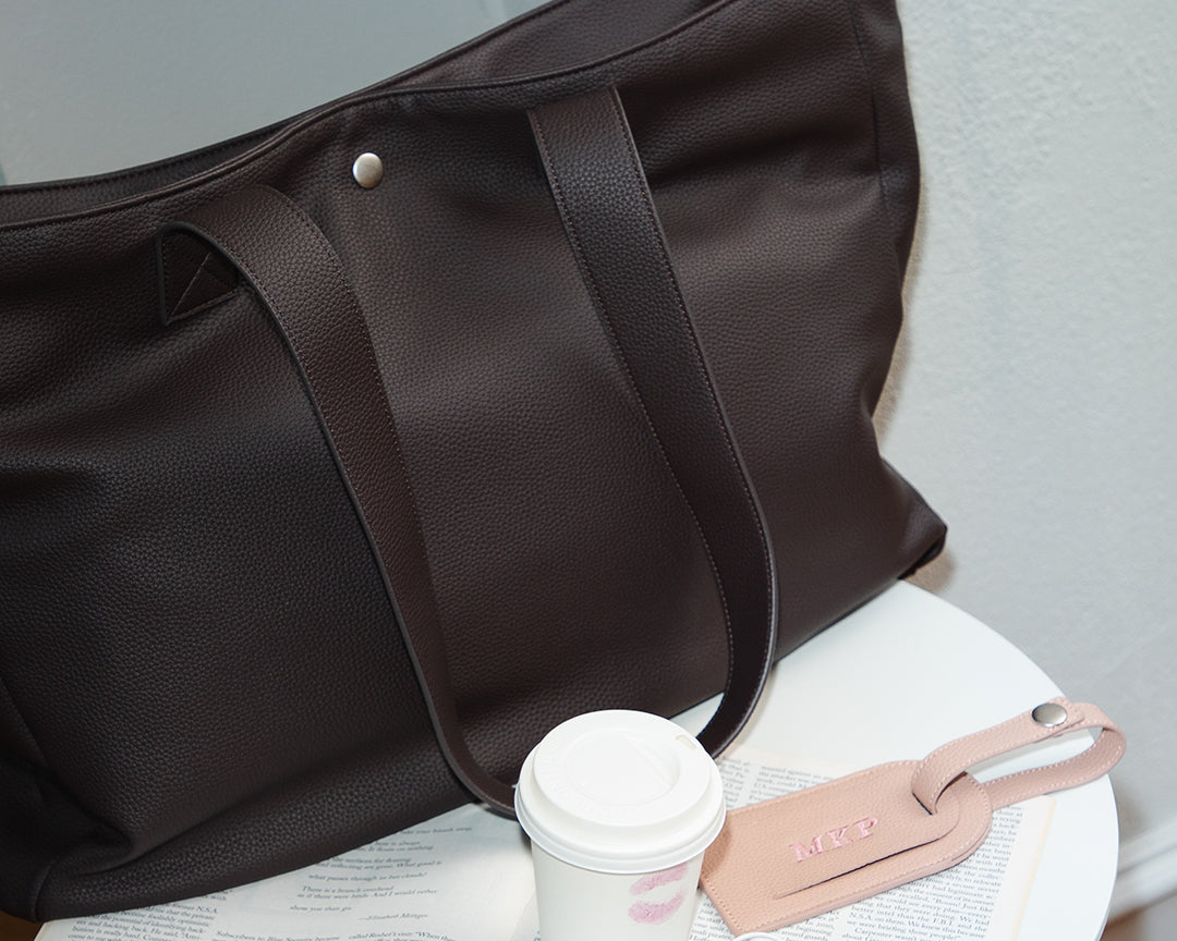 The Luggage Tag – vegan leather