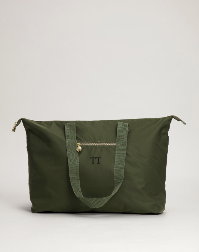 Shopper taske med lynlås