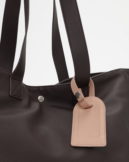 The Luggage Tag – vegan leather