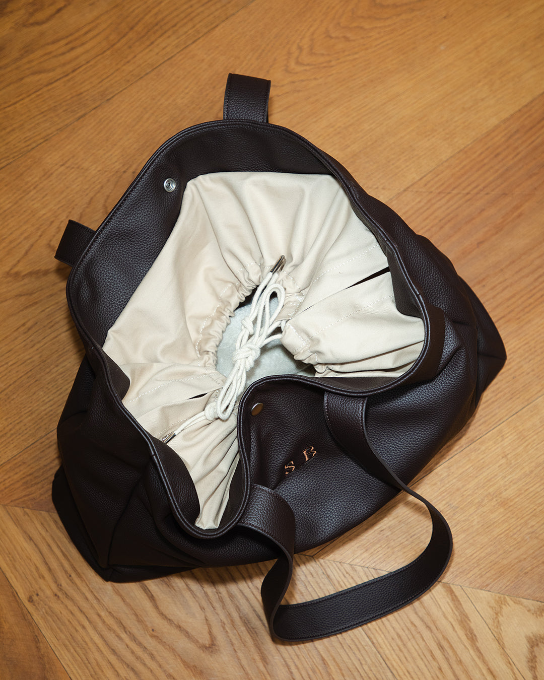 Shopper taske - vegansk læder