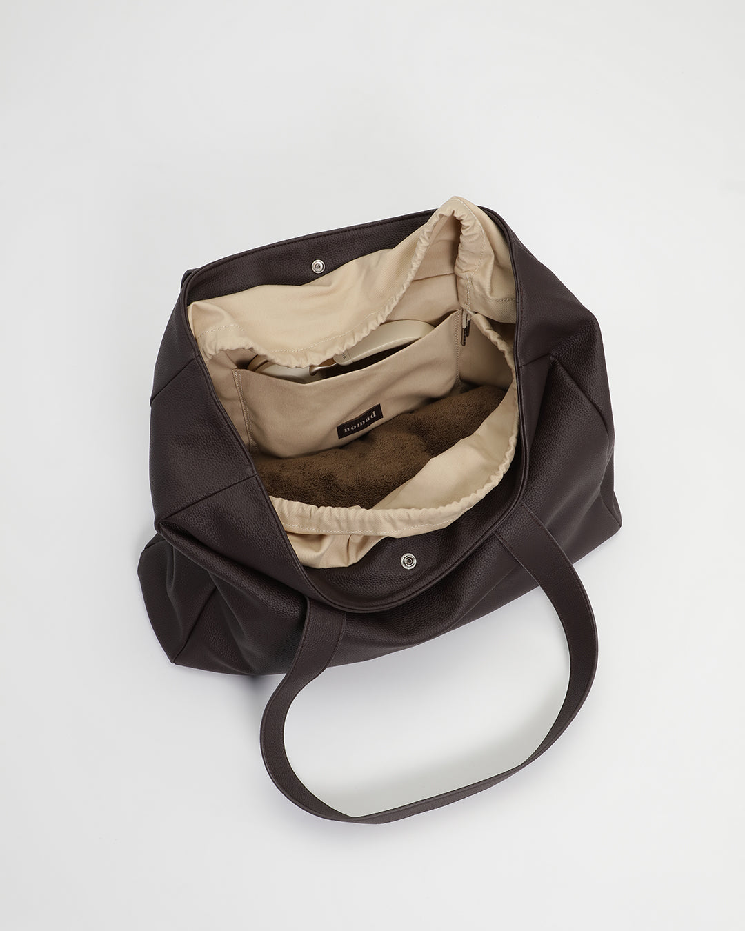 Shopper taske - vegansk læder