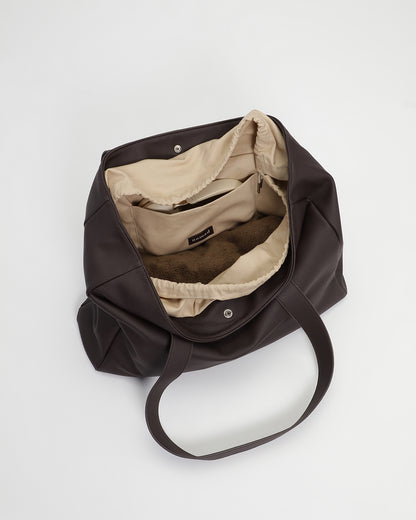 Shopper taske - vegansk læder