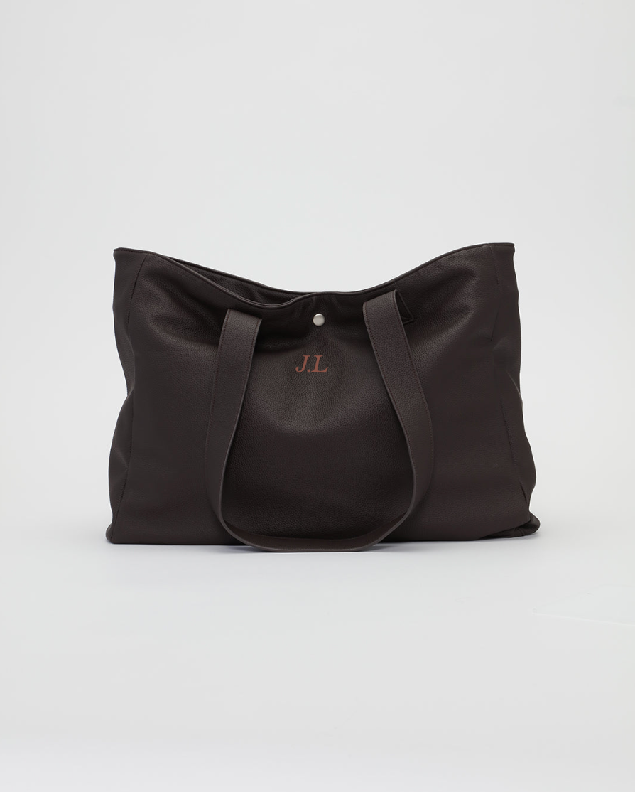 Shopper taske - vegansk læder