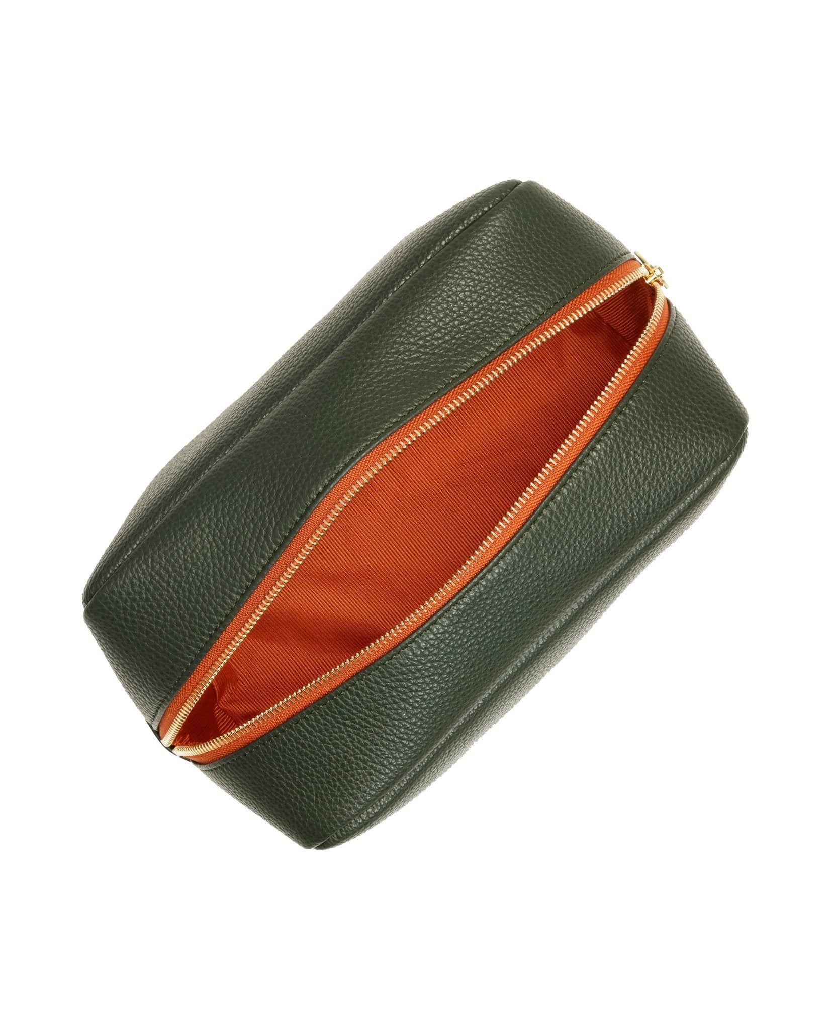 Amazon.co.jp: PXG Classic Leather Wash Bag, Black : Clothing, Shoes &  Jewelry