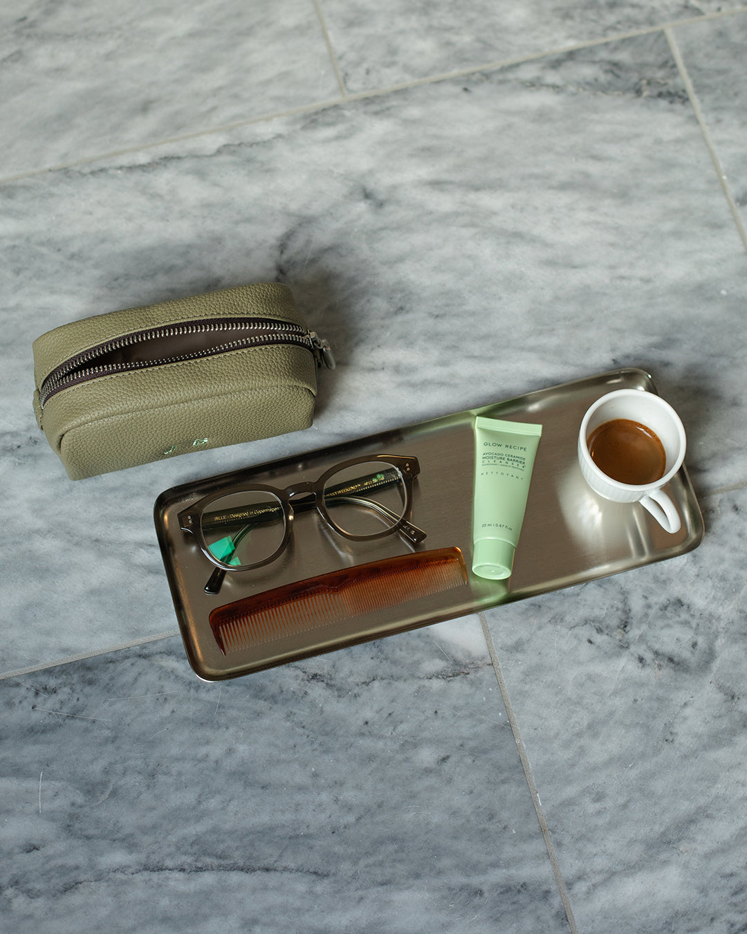 Makeup pung - vegansk læder