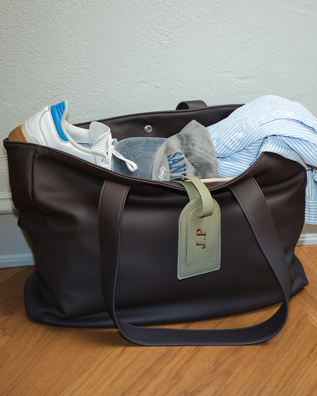 Shopper taske - vegansk læder